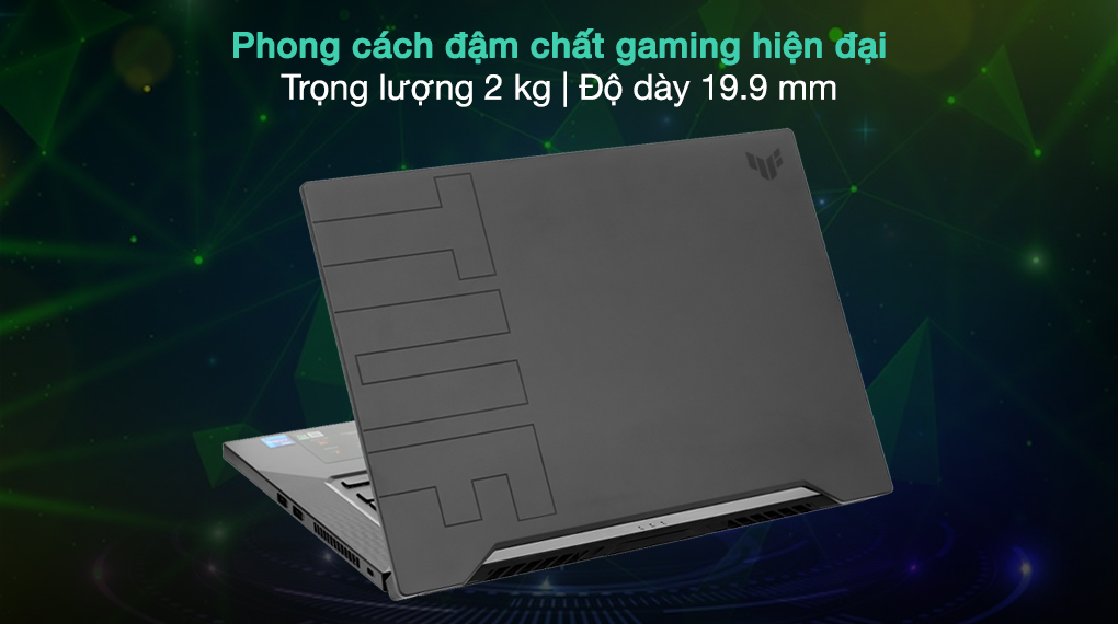 Asus TUF Gaming FX516PE i7 11370H (HN005T) - Thiết kế