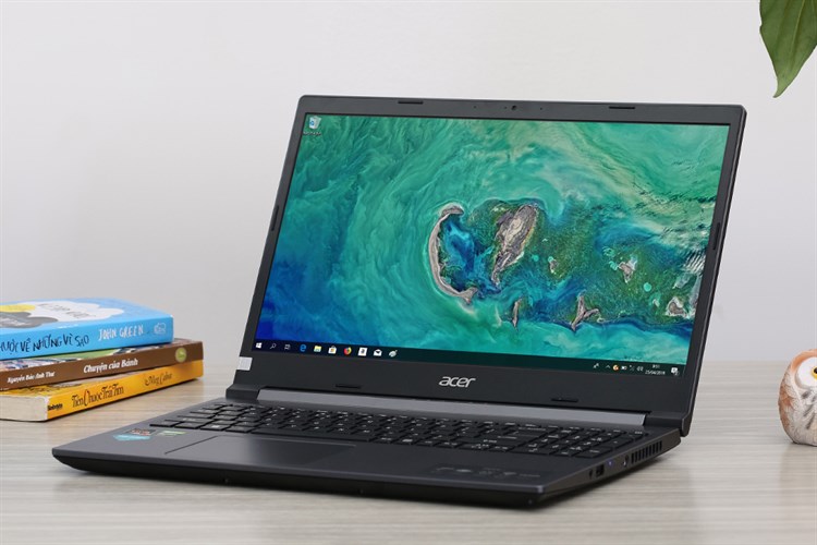 Laptop Acer Aspire 7 Gaming A715 41G R150 R7 3750H/8GB/512GB/4GB GTX1650Ti/Balo/Win10 (NH.Q8SSV.004) Màu Đen