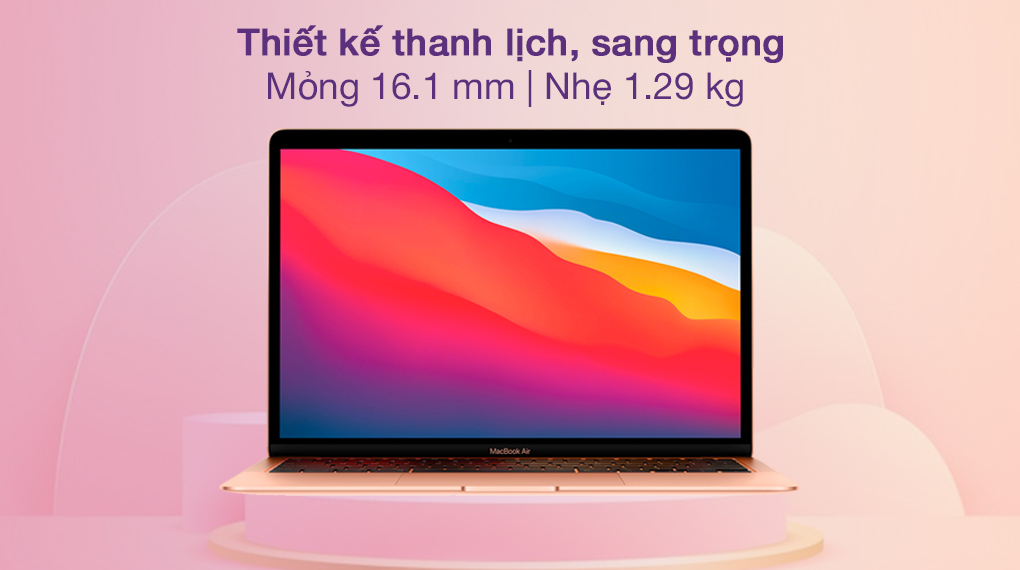 Apple Macbook Air M1 2020 (Z12A0004Z) - Thiết kế Apple Macbook Air M1 2020 (Z12A0004Z) - Thiết kế