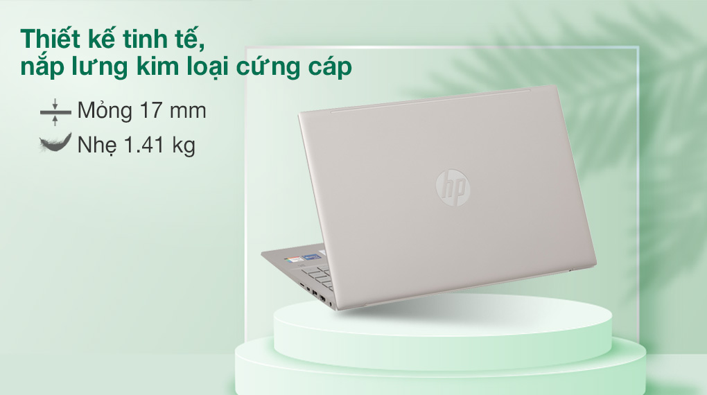 HP Pavilion 14 dv0509TU i5 1135G7 (46L78PA) - Thiết kế