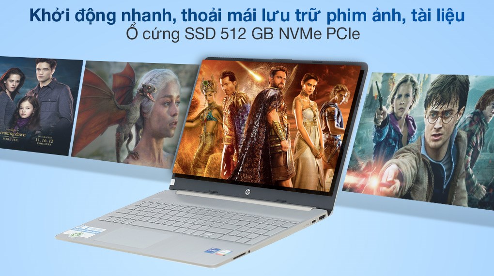 Laptop HP 15s fq2556TU i7 1165G7/8GB/512GB/Win10 (46M24PA)