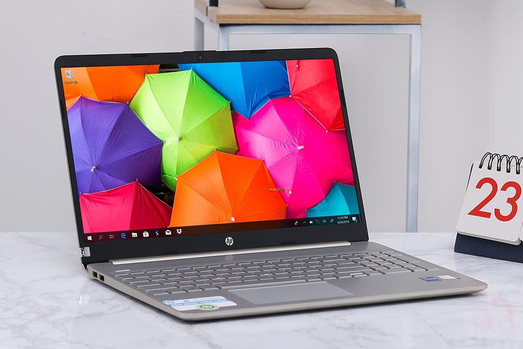 Laptop HP 15s fq2556TU i7 1165G7/8GB/512GB/Win10 (46M24PA) Màu Vàng