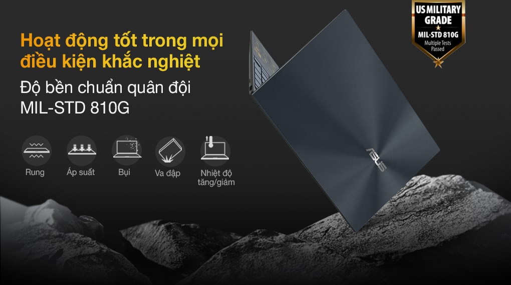 Laptop Asus ZenBook UX425EA i5 1135G7/8GB/512GB/Cáp/Túi/Win10 (KI429T)