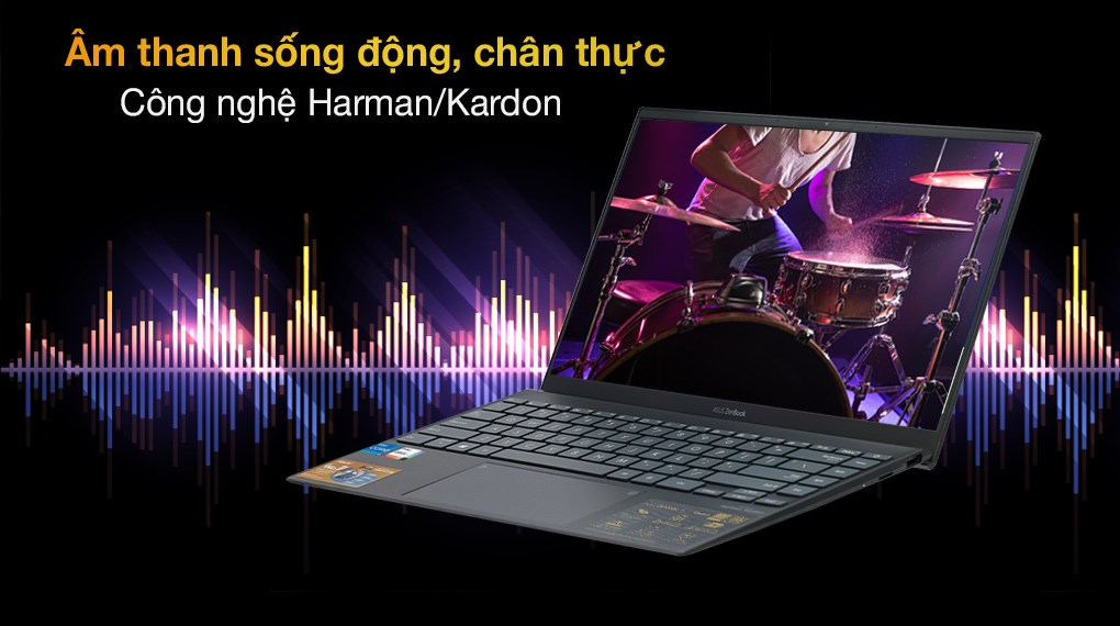 Laptop Asus ZenBook UX425EA i5 1135G7/8GB/512GB/Cáp/Túi/Win10 (KI429T)