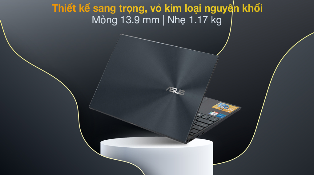 Asus ZenBook UX425EA i7 1165G7 (KI439T) - Thiết kế