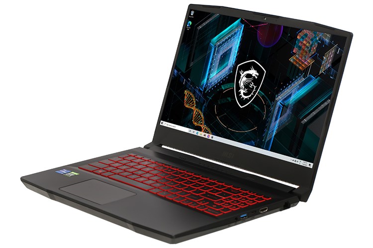 Laptop MSI Katana Gaming GF66 11UC i7 11800H/8GB/512GB/4GB RTX3050/144Hz/Balo/Win10 (224VN) Màu Đen