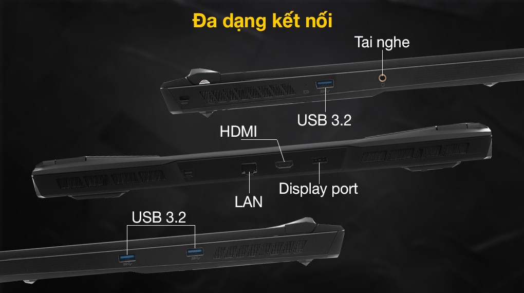 Laptop MSI Gaming Leopard GP76 11UG i7 11800H/16GB/1TB SSD/8GB RTX3070/240Hz/Balo/Chuột/Win10 (435VN)