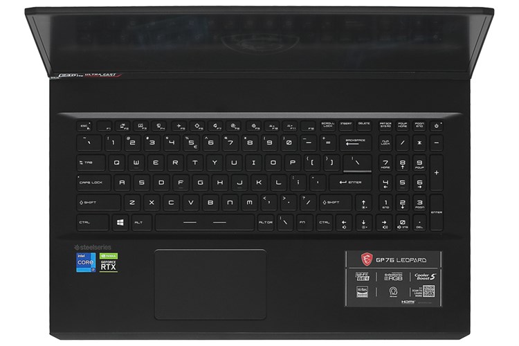 Laptop MSI Gaming Leopard GP76 11UG i7 11800H/16GB/1TB SSD/8GB RTX3070/240Hz/Balo/Chuột/Win10 (435VN) Màu Đen
