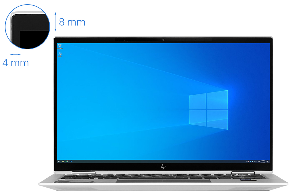 Laptop HP EliteBook X360 1030 G8 i7 1165G7/16GB/512GB/Touch/Pen/Win10 Pro (3G1C4PA) Màu Bạc