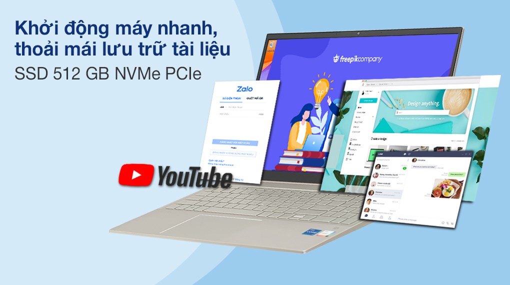 Laptop HP Pavilion 15 eg0504TU i7 1165G7/8GB/512GB/Win10 (46M00PA)