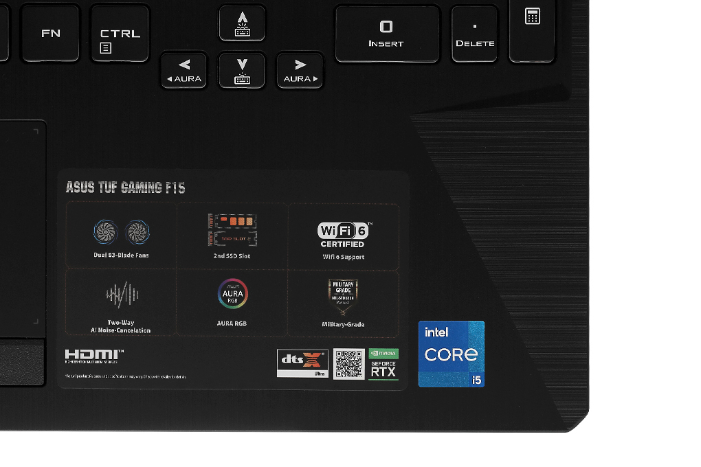 Laptop Asus TUF Gaming FX506HC i5 11400H/8GB/512GB/4GB RTX3050/144Hz/Win10 (HN002T) Màu Xám