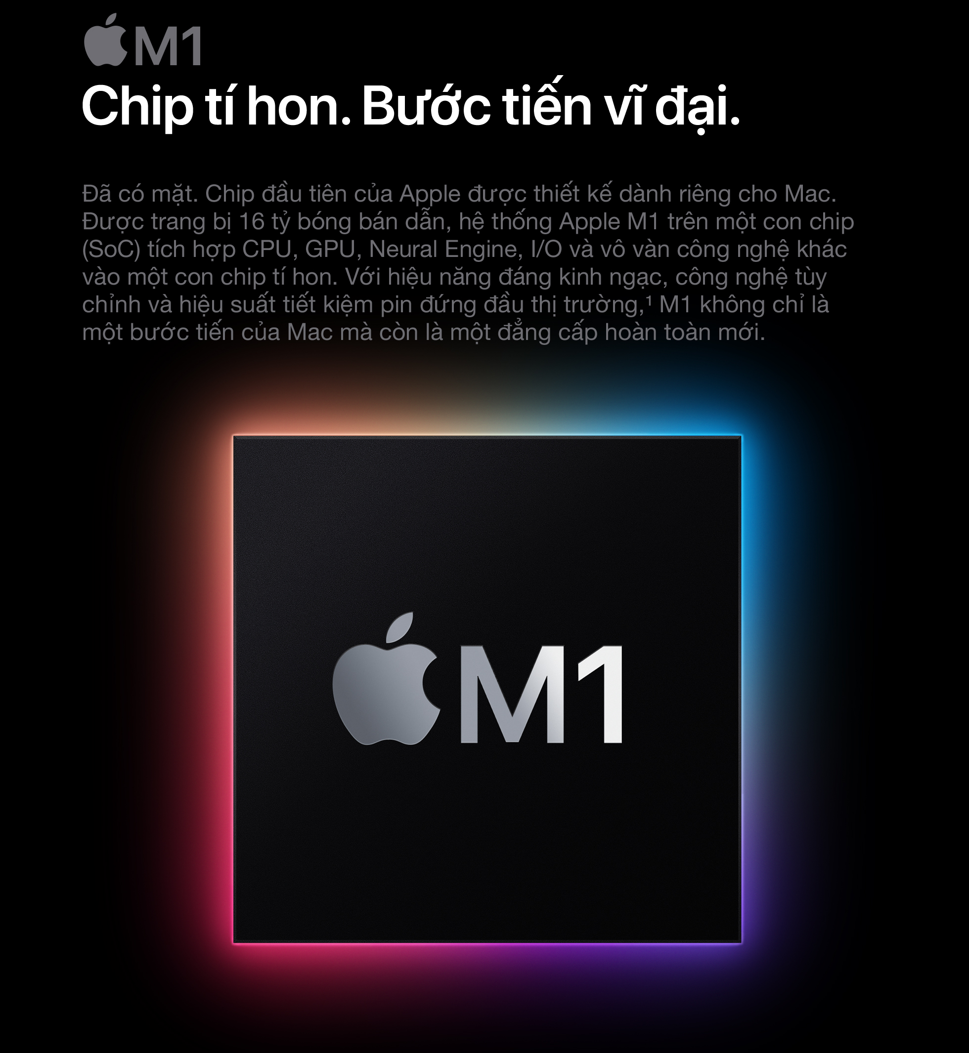 MacBook Air M1 2020 - Chip M1