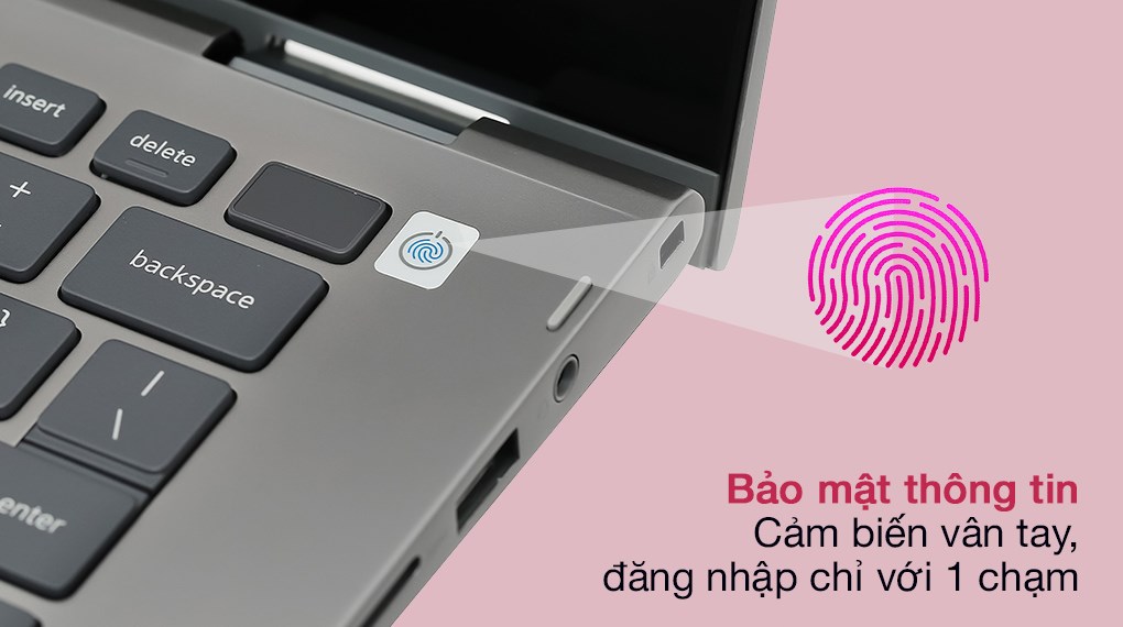 Laptop Dell Inspiron 5406 i5 1135G7/8GB/512GB/2GB MX330/Touch/Win10 (N4I5047W)