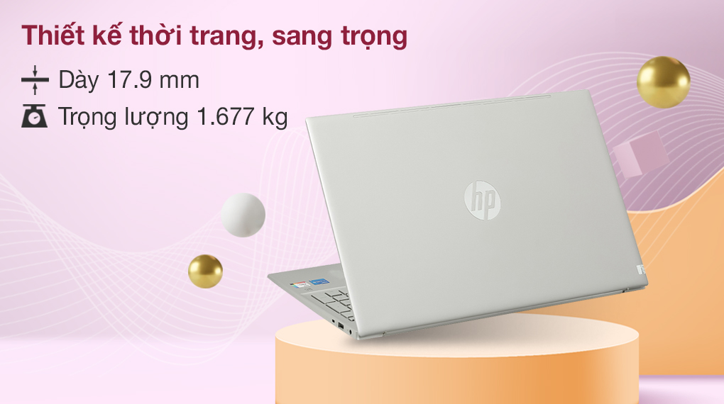 HP Pavilion 15 eg0505TU i5 1135G7 (46M02PA) - CThiết kế