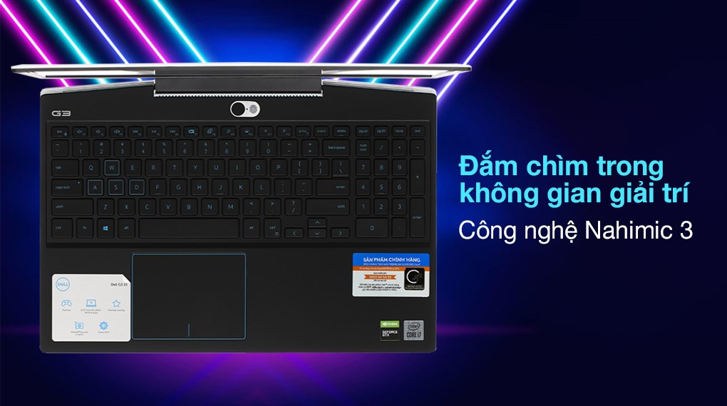 Laptop Dell Gaming G3 15 i7 10750H/16GB/512GB/6GB GTX1660Ti/120Hz/Win10 (P89F002BWH)