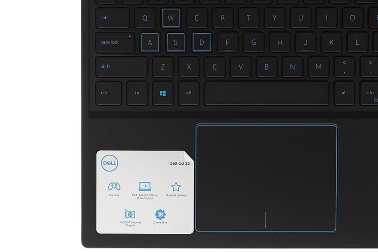 Laptop Dell Gaming G3 15 i7 10750H/16GB/512GB/6GB GTX1660Ti/120Hz/Win10 (P89F002BWH) Màu Trắng