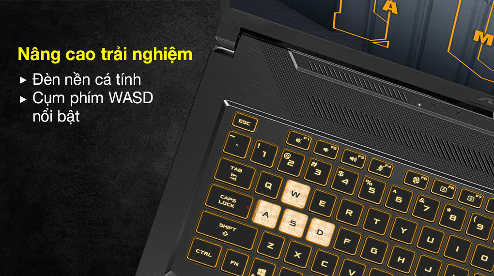 Asus TUF Gaming FX706HE i7 11800H (HX011T) - Bàn phím