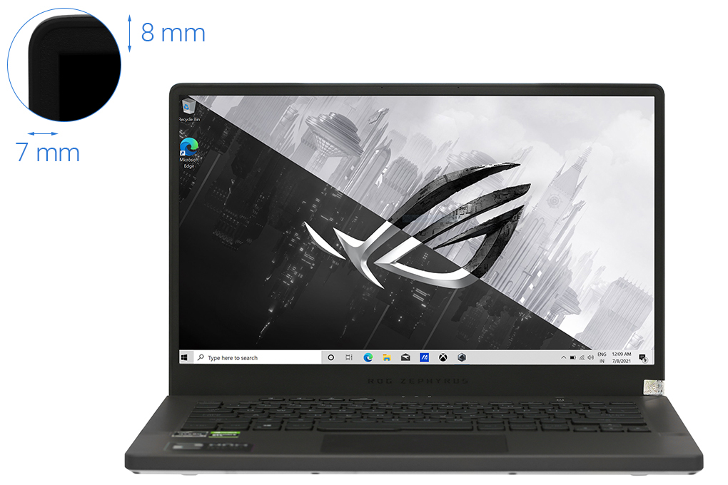 Asus Rog Zephyrus Gaming G14 GA401QH R7 5800HS (HZ035T)