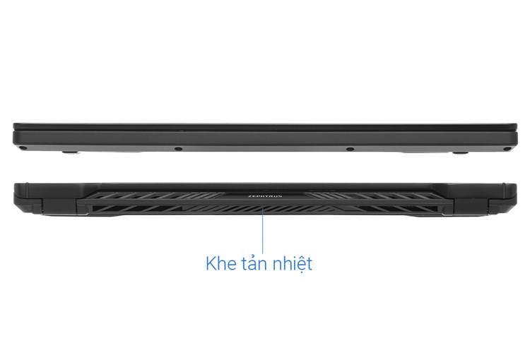Laptop Asus Rog Zephyrus Gaming G14 GA401QH R7 5800HS/8GB/512GB/4GB GTX1650/144Hz/Túi/Win10 (HZ035T) Màu Xám