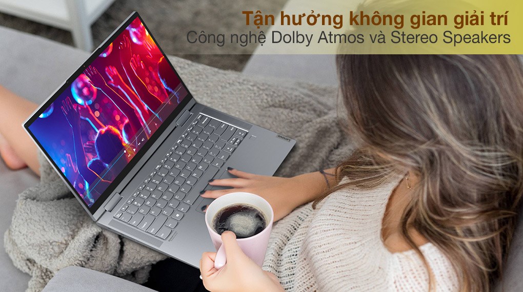 Laptop Lenovo Yoga 7 14ITL5 i7 1165G7/8GB/512GB/Touch/Pen/Win10 (82BH00CKVN)