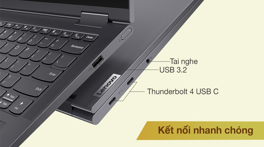Laptop Lenovo Yoga 7 14ITL5 i7 1165G7/8GB/512GB/Touch/Pen/Win10 (82BH00CKVN)