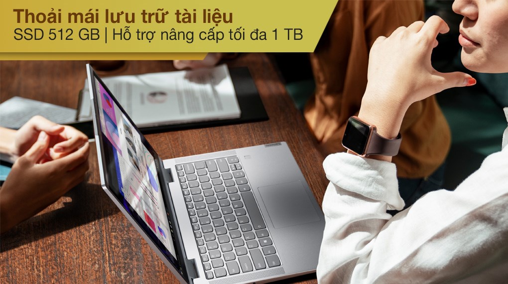Laptop Lenovo Yoga 7 14ITL5 i7 1165G7/8GB/512GB/Touch/Pen/Win10 (82BH00CKVN)