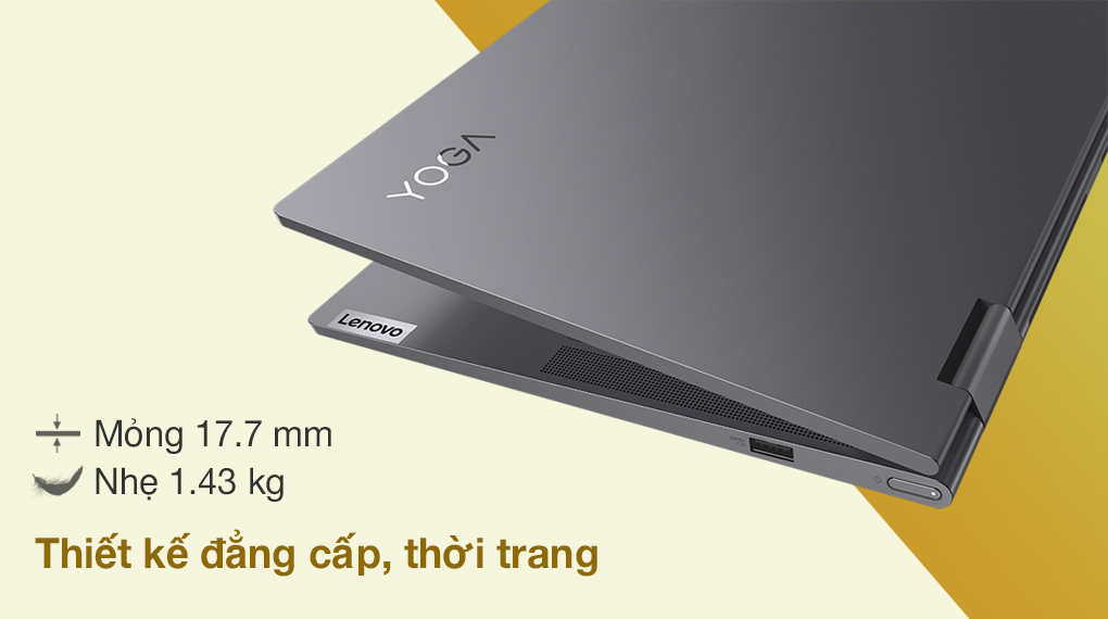 Lenovo Yoga 7 14ITL5 i7 1165G7 (82BH00CKVN) - Thiết kế