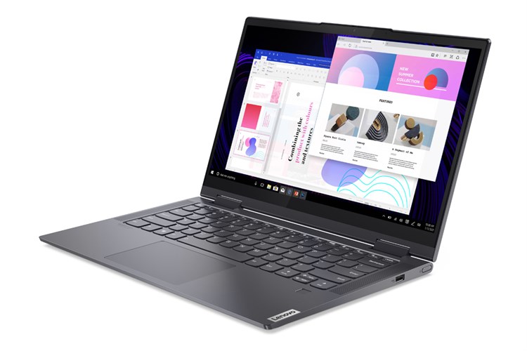Laptop Lenovo Yoga 7 14ITL5 i7 1165G7/8GB/512GB/Touch/Pen/Win10 (82BH00CKVN) Màu Xám