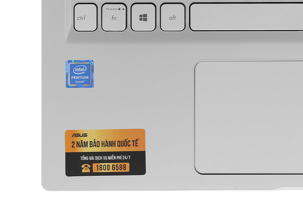 Laptop Asus VivoBook X515MA N5030/4GB/512GB/Win10 (EJ501T) Màu Bạc