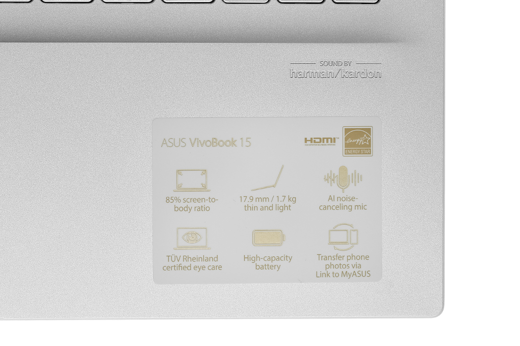 Laptop Asus VivoBook A515EP i5 1135G7/8GB/512GB/2GB MX330/Win10 (BN334T) Màu Bạc