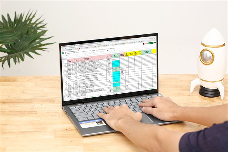 Laptop Dell Inspiron 14 5410 i5 1135G7/8GB/512GB/2GB MX350/Touch/Pen/Office H&S2019/Win10 (N4I5147W) Màu Bạc