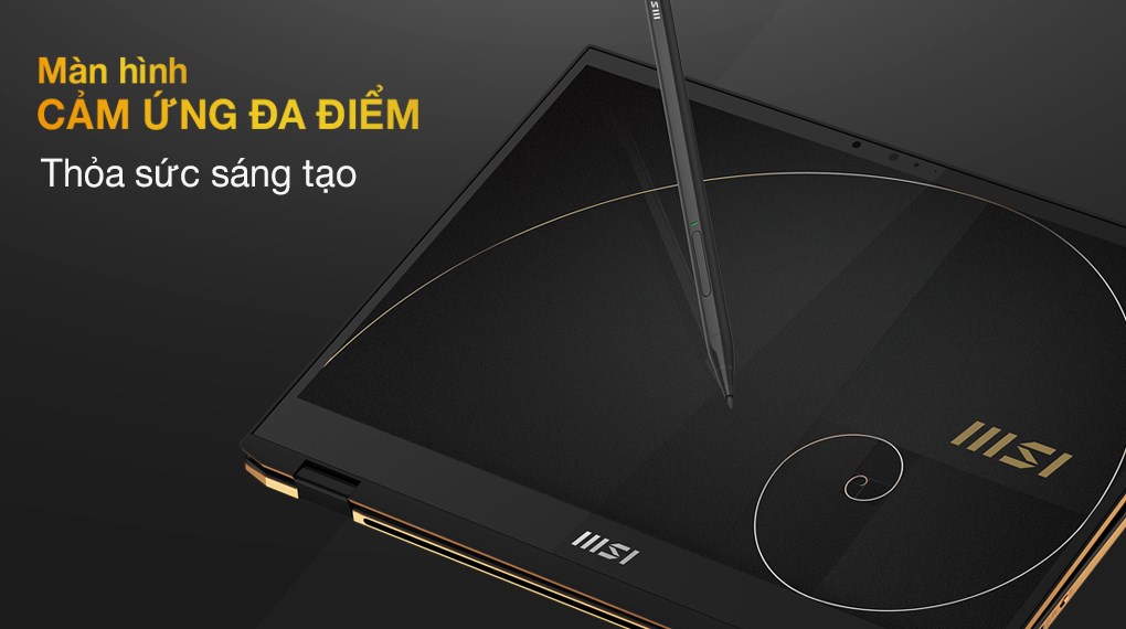 Laptop MSI Summit E13 Flip i7 1185G7/16GB/1TB SSD/Touch/Túi/Pen/Win10 (211VN)