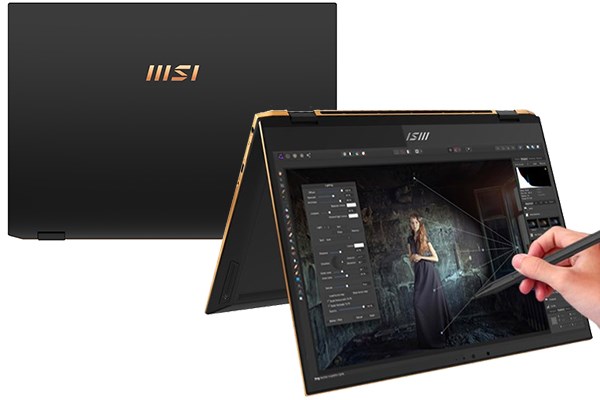 Laptop MSI Summit E13 Flip i7 1185G7/16GB/1TB SSD/Touch/Túi/Pen/Win10