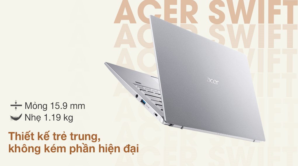 Laptop Acer Swift 3 SF314 511 56G1 i5 1135G7/16GB/512GB/Win10 (NX.ABLSV.002)