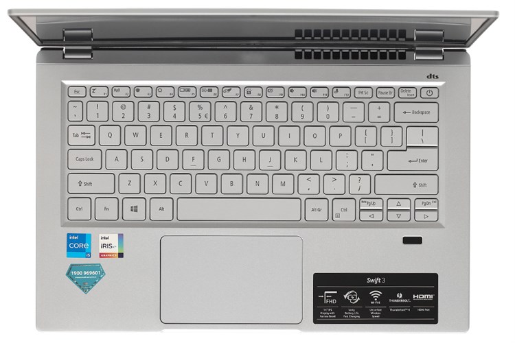 Laptop Acer Swift 3 SF314 511 56G1 i5 1135G7/16GB/512GB/Win10 (NX.ABLSV.002) Màu Bạc