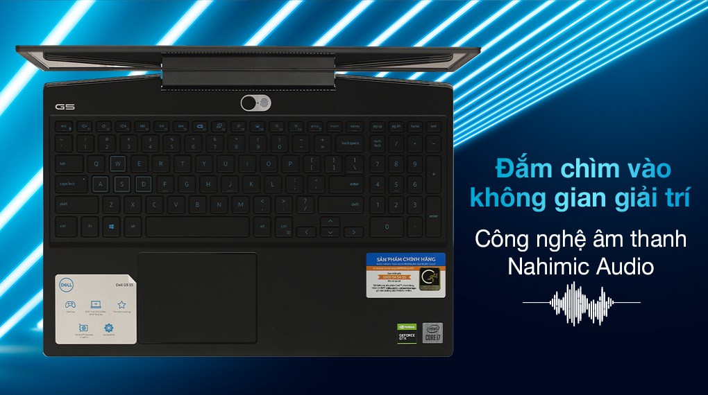 Laptop Dell Gaming G5 15 5500 i7 10750H/16GB/512GB/4GB GTX1650Ti/120Hz/Win10 (70252797)