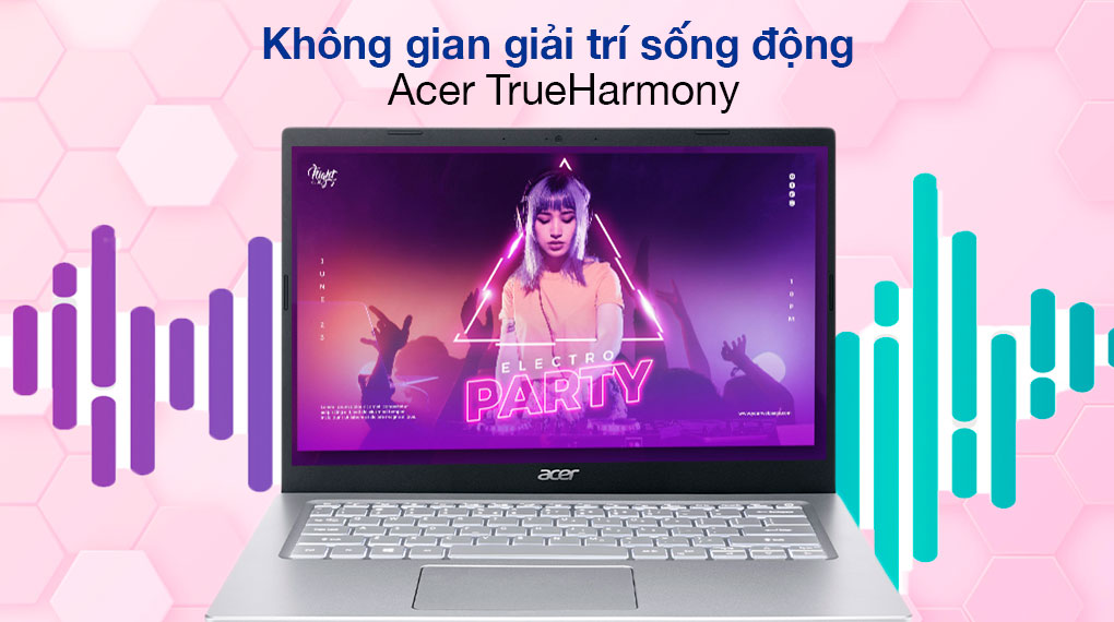 Acer Aspire A514 54 53T8 i5 1135G7 (NX.A2ASV.006) - Âm thanh