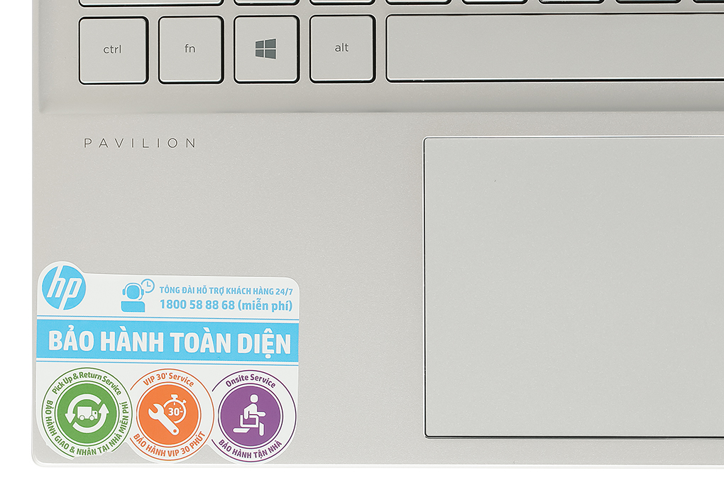 Laptop HP Pavilion 15 eg0507TU i5 1135G7/8GB/256GB/Win10 (46M06PA) Màu Vàng