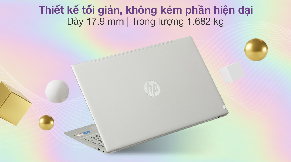 HP Pavilion 15 eg0507TU i5 1135G7 (46M06PA) - Thiết kế