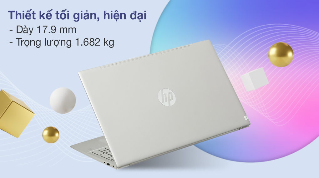 HP Pavilion 15 eg0513TU i3 1125G4 (46M12PA) - Thiết kế