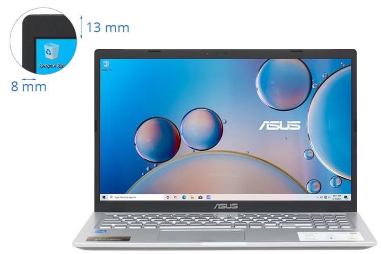 Laptop Asus VivoBook X515EA i3 1115G4/4GB/256GB/Win10 (BQ994T) Màu Bạc