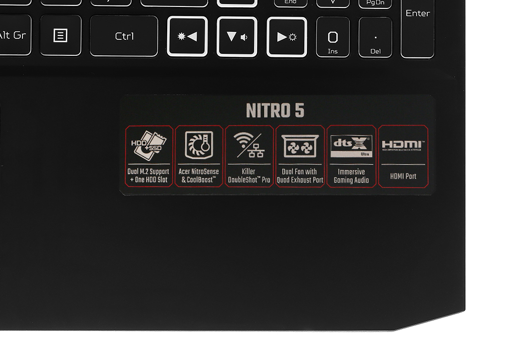 Laptop Acer Nitro 5 Gaming AN515 57 5831 i5 11400H/8GB/512GB/6GB RTX3060/144Hz/Win10 (NH.QDGSV.003) giá rẻ