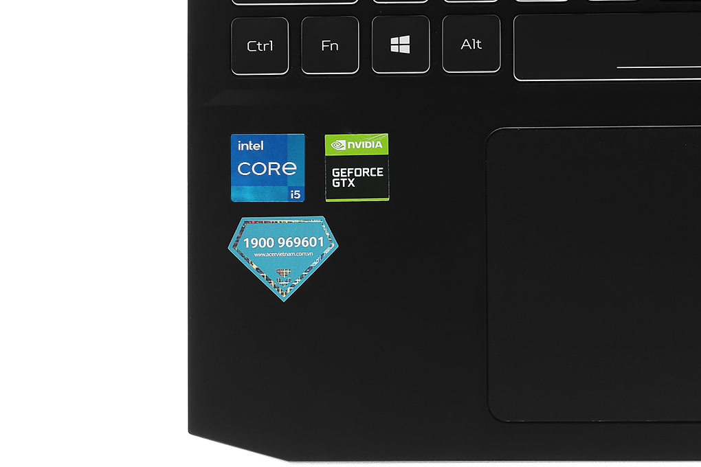 Laptop Acer Nitro 5 Gaming AN515 57 50FT i5 11400H/16GB/512GB/4GB RTX3050/144Hz/Win10 (NH.QD8SV.003) Màu Đen