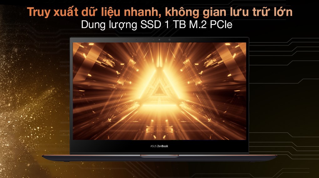 Laptop Asus ZenBook UX371EA i7 1165G7/16GB/1TB SSD/OLED/Touch/Pen/Cáp/Túi/Office H&S2019/Win10 (HL701TS)