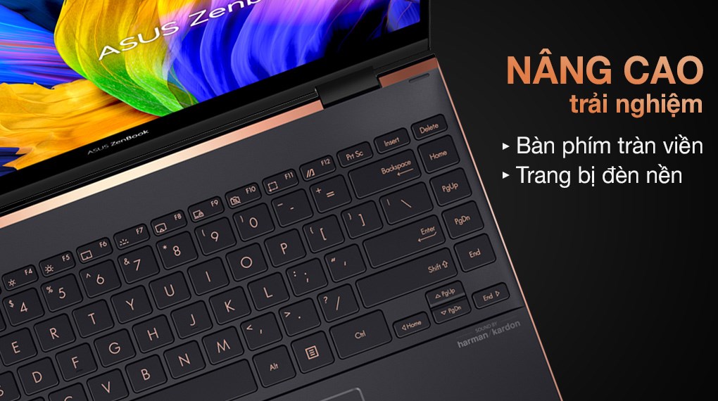 Laptop Asus ZenBook UX371EA i7 1165G7/16GB/1TB SSD/OLED/Touch/Pen/Cáp/Túi/Office H&S2019/Win10 (HL701TS)