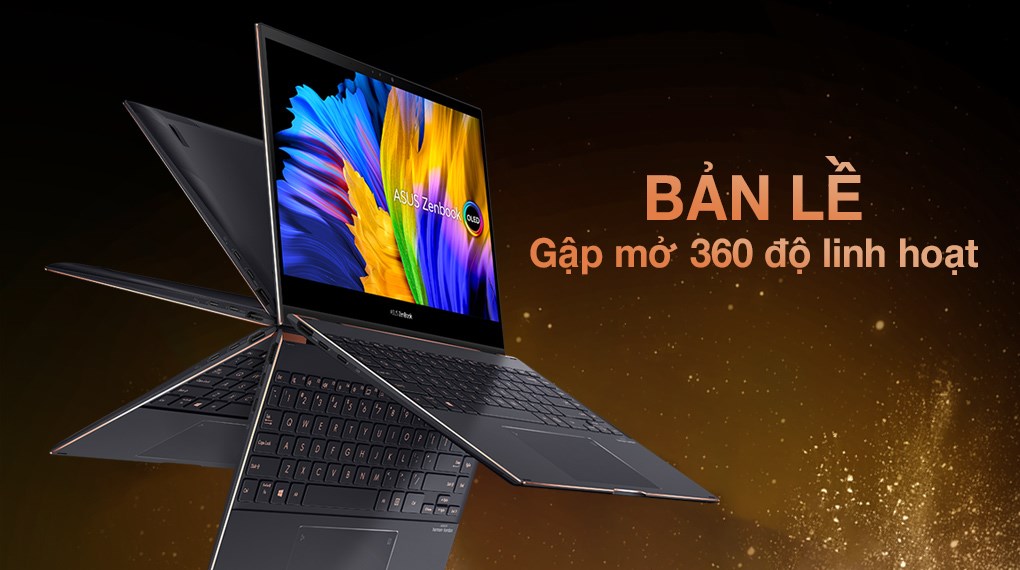 Laptop Asus ZenBook UX371EA i7 1165G7/16GB/1TB SSD/OLED/Touch/Pen/Cáp/Túi/Office H&S2019/Win10 (HL701TS)