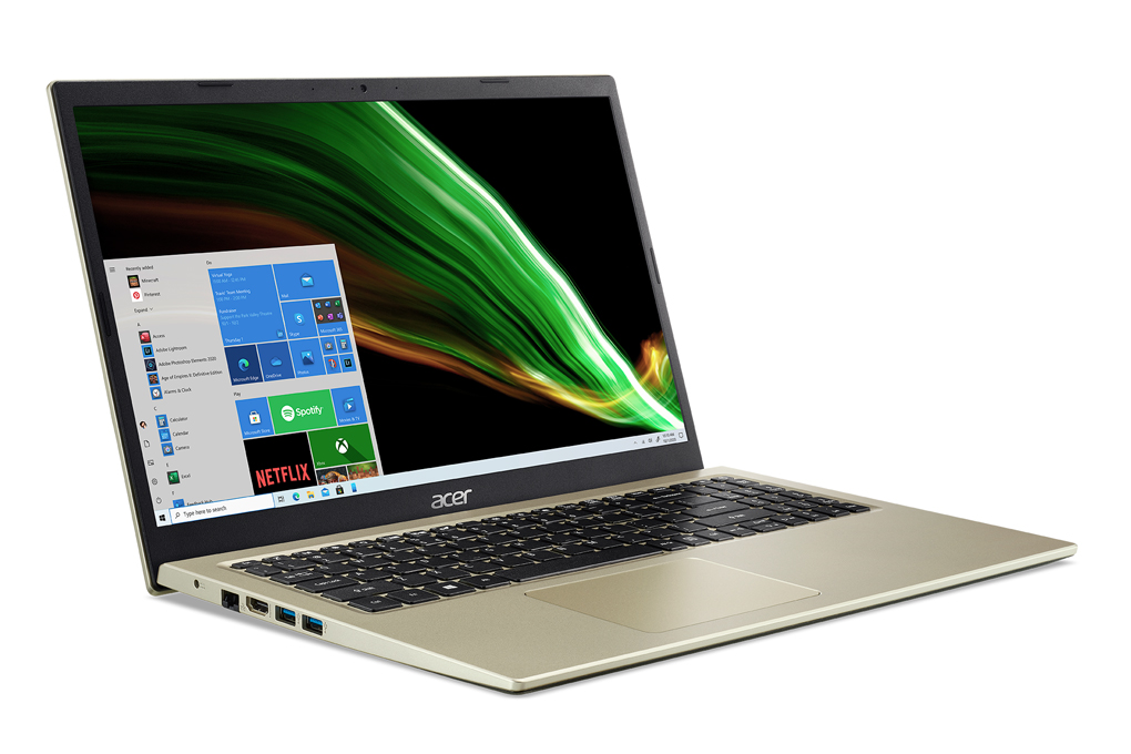 Laptop Acer Aspire 3 A315 58G 56HC i5 1135G7/8GB/512GB/2GB MX350/Win10 (NX.AN0SV.001) Màu Vàng
