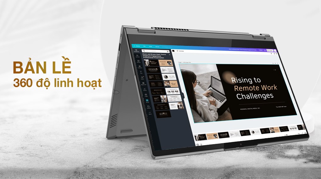 Laptop Lenovo ThinkBook 14s Yoga ITL i5 1135G7/8GB/512GB/Touch/Pen/Win10 (20WE004CVN)