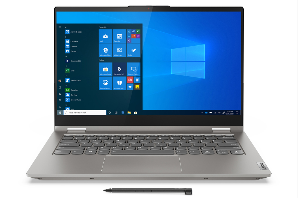 Laptop Lenovo ThinkBook 14s Yoga ITL i5 1135G7/8GB/512GB/Touch/Pen/Win10 (20WE004CVN) Màu Xám