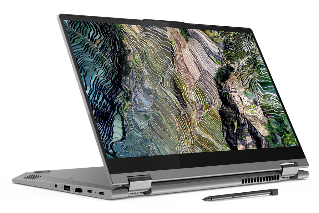 Laptop Lenovo ThinkBook 14s Yoga ITL i5 1135G7/8GB/512GB/Touch/Pen/Win10 (20WE004CVN) Màu Xám
